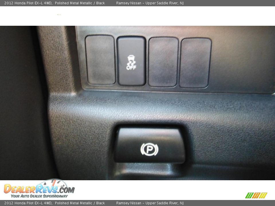 2012 Honda Pilot EX-L 4WD Polished Metal Metallic / Black Photo #21