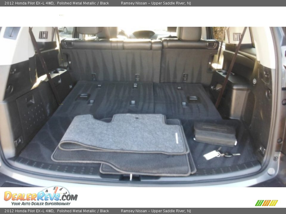 2012 Honda Pilot EX-L 4WD Polished Metal Metallic / Black Photo #32