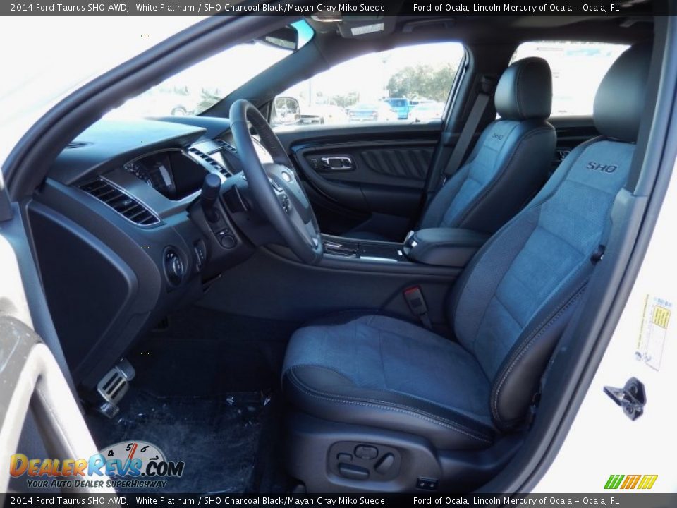 Front Seat of 2014 Ford Taurus SHO AWD Photo #7