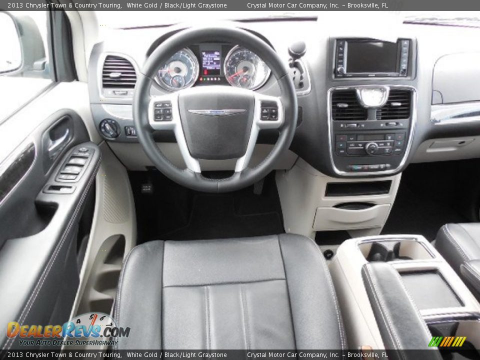 2013 Chrysler Town & Country Touring White Gold / Black/Light Graystone Photo #7