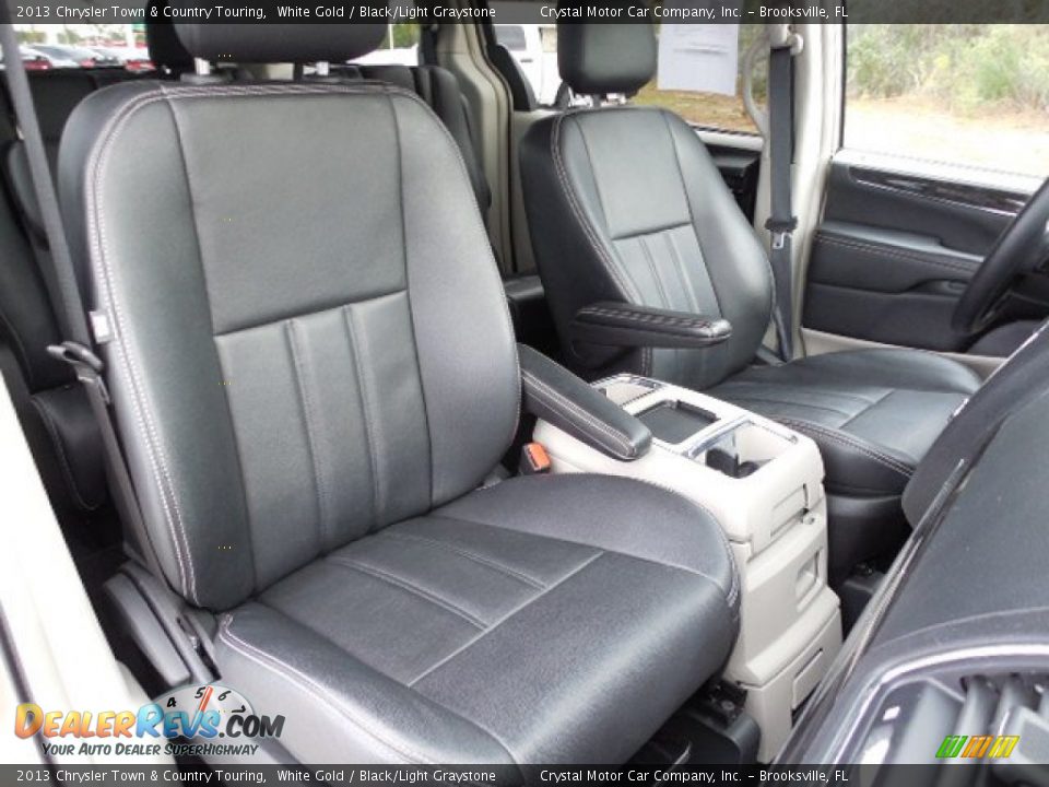 2013 Chrysler Town & Country Touring White Gold / Black/Light Graystone Photo #15