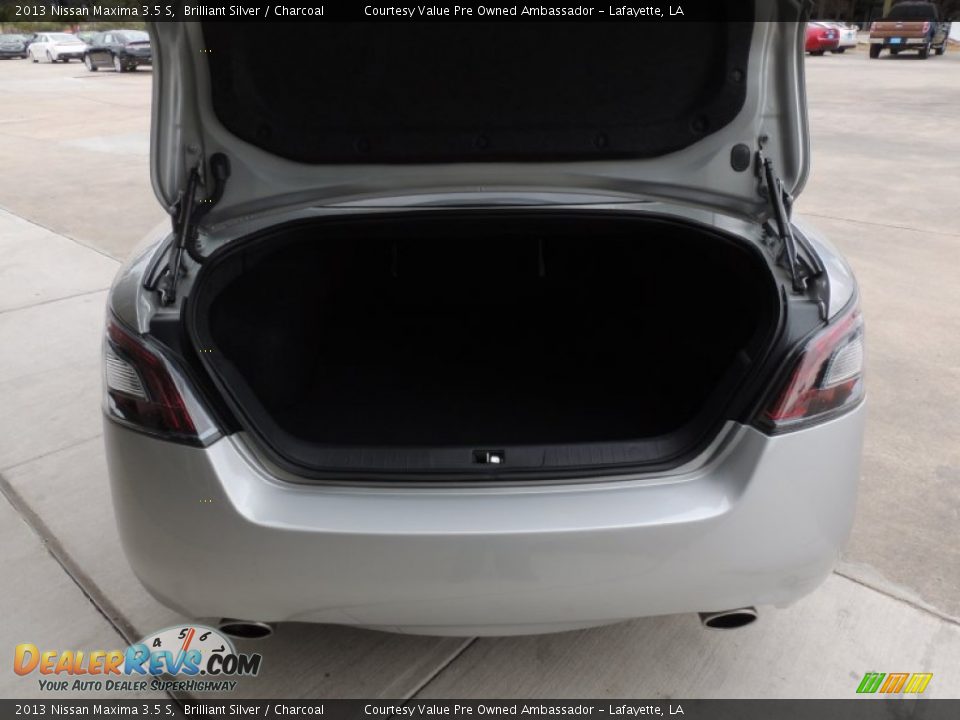 2013 Nissan Maxima 3.5 S Brilliant Silver / Charcoal Photo #4