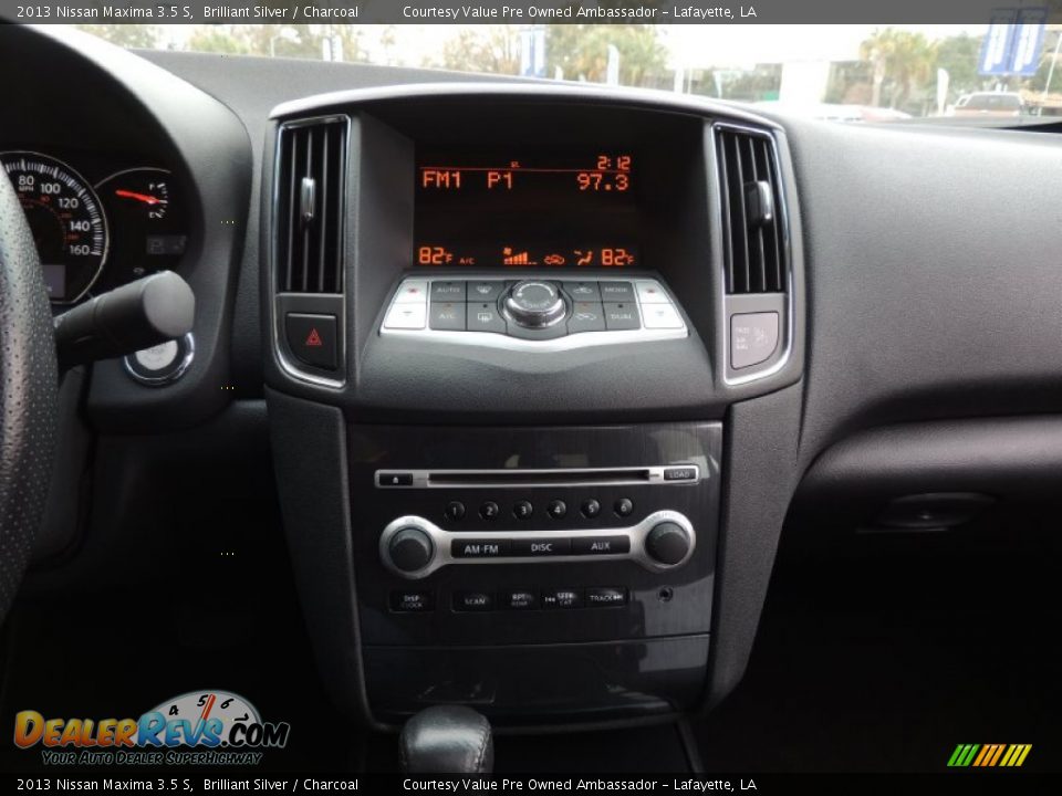 2013 Nissan Maxima 3.5 S Brilliant Silver / Charcoal Photo #18