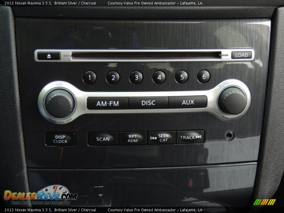 2013 Nissan Maxima 3.5 S Brilliant Silver / Charcoal Photo #20