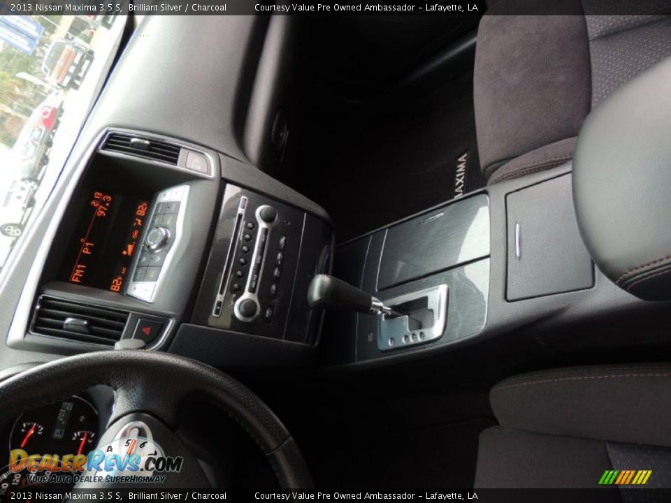 2013 Nissan Maxima 3.5 S Brilliant Silver / Charcoal Photo #21