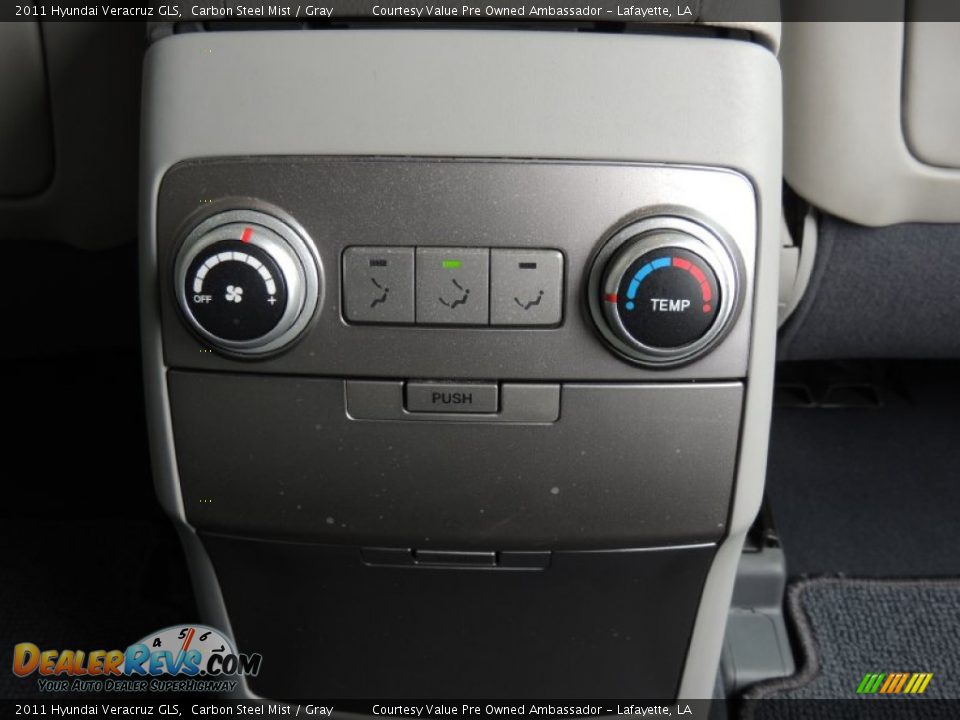 2011 Hyundai Veracruz GLS Carbon Steel Mist / Gray Photo #10