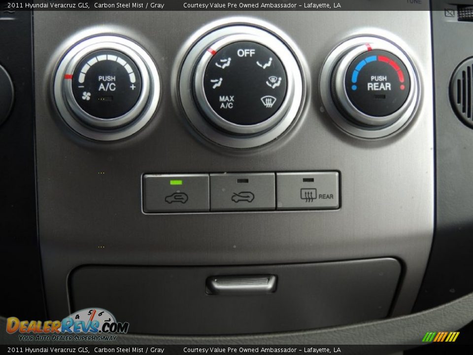 2011 Hyundai Veracruz GLS Carbon Steel Mist / Gray Photo #22