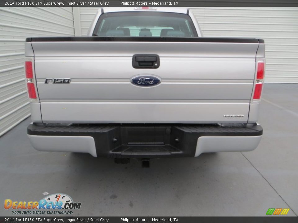 2014 Ford F150 STX SuperCrew Ingot Silver / Steel Grey Photo #5