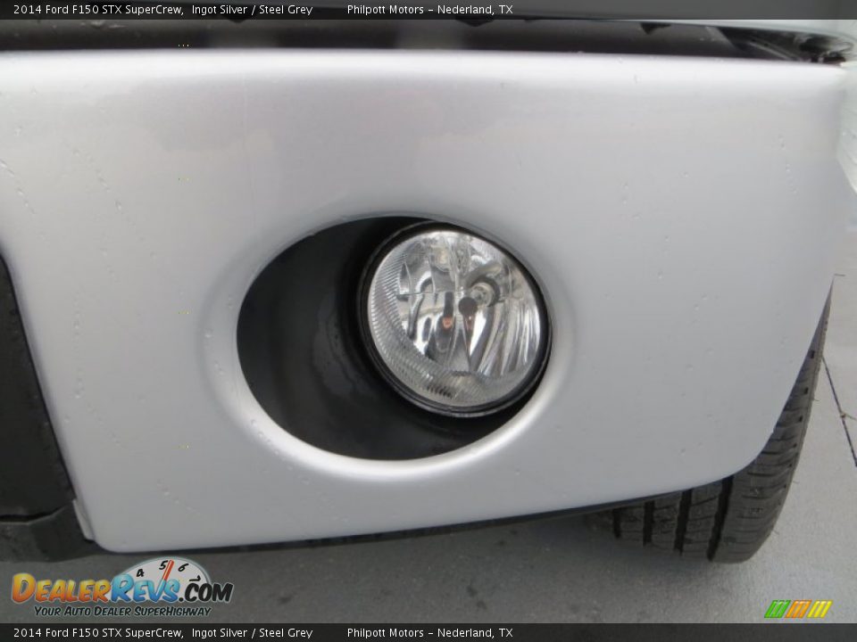 2014 Ford F150 STX SuperCrew Ingot Silver / Steel Grey Photo #10