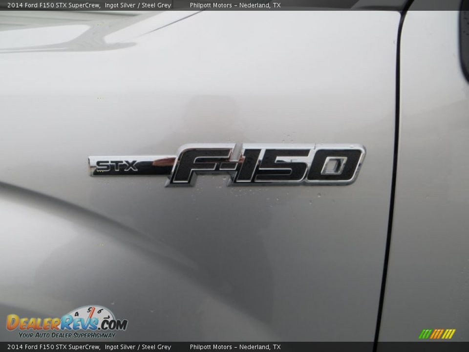 2014 Ford F150 STX SuperCrew Ingot Silver / Steel Grey Photo #13