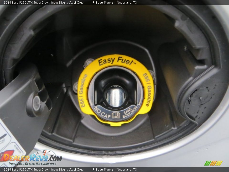 2014 Ford F150 STX SuperCrew Ingot Silver / Steel Grey Photo #15