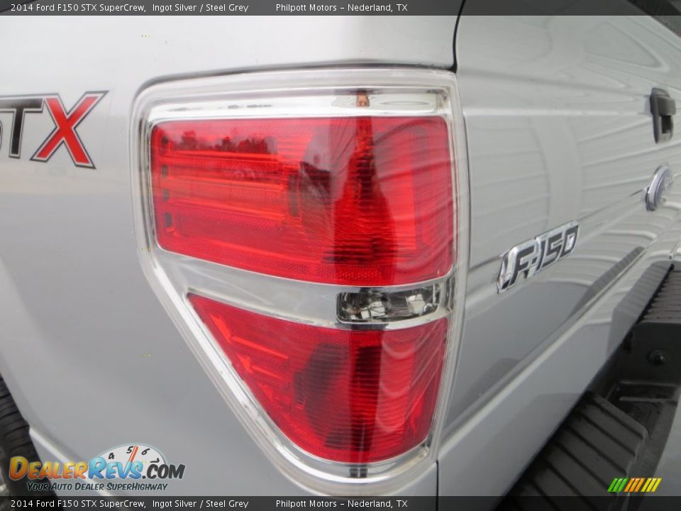 2014 Ford F150 STX SuperCrew Ingot Silver / Steel Grey Photo #16