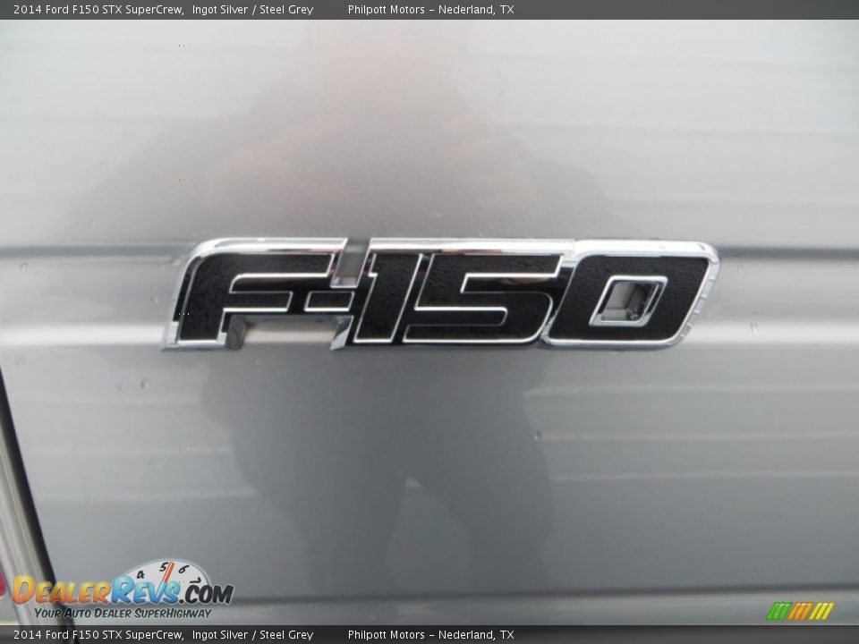 2014 Ford F150 STX SuperCrew Ingot Silver / Steel Grey Photo #17
