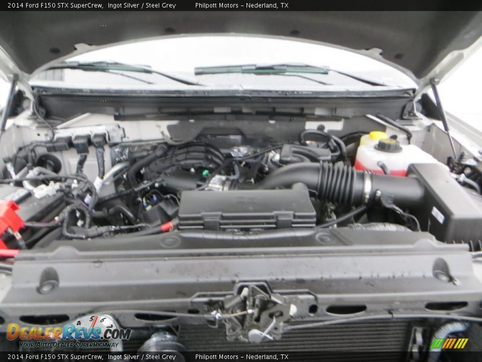 2014 Ford F150 STX SuperCrew Ingot Silver / Steel Grey Photo #19