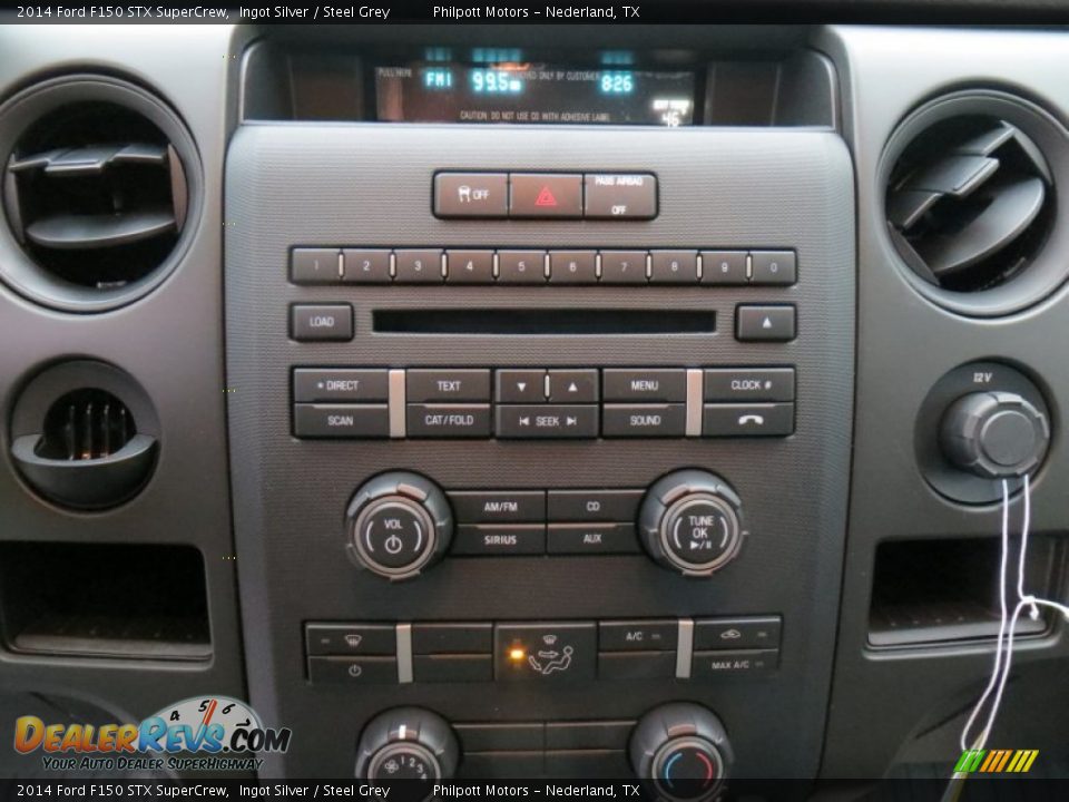2014 Ford F150 STX SuperCrew Ingot Silver / Steel Grey Photo #30