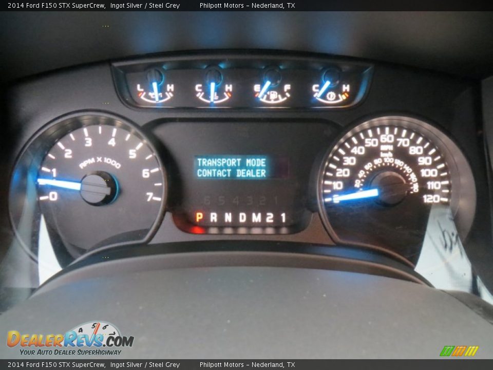2014 Ford F150 STX SuperCrew Ingot Silver / Steel Grey Photo #33