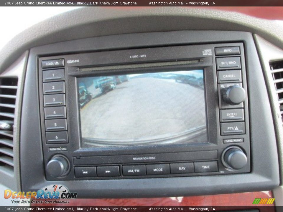2007 Jeep Grand Cherokee Limited 4x4 Black / Dark Khaki/Light Graystone Photo #16