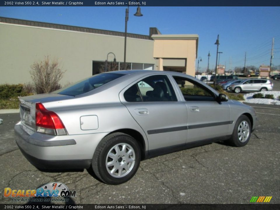 Silver Metallic 2002 Volvo S60 2.4 Photo #8