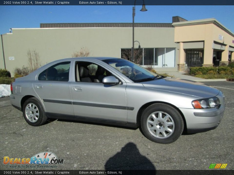 Silver Metallic 2002 Volvo S60 2.4 Photo #10