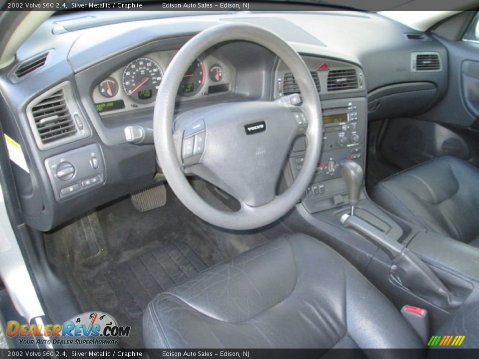 Graphite Interior - 2002 Volvo S60 2.4 Photo #15