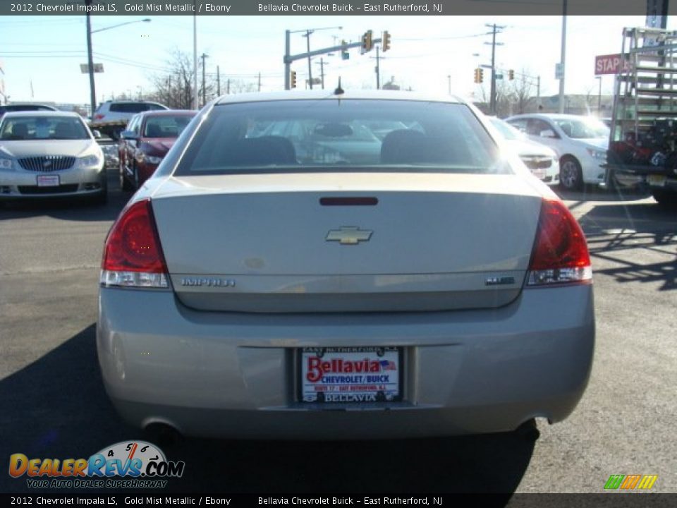 2012 Chevrolet Impala LS Gold Mist Metallic / Ebony Photo #5