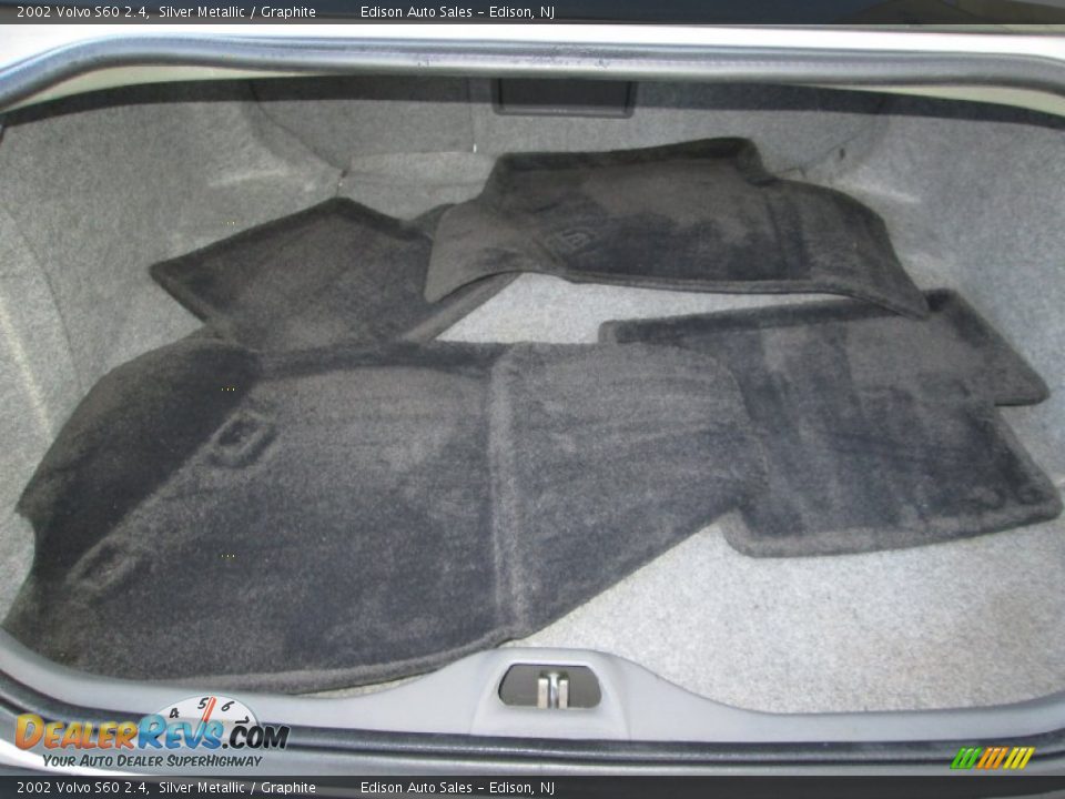 2002 Volvo S60 2.4 Silver Metallic / Graphite Photo #26