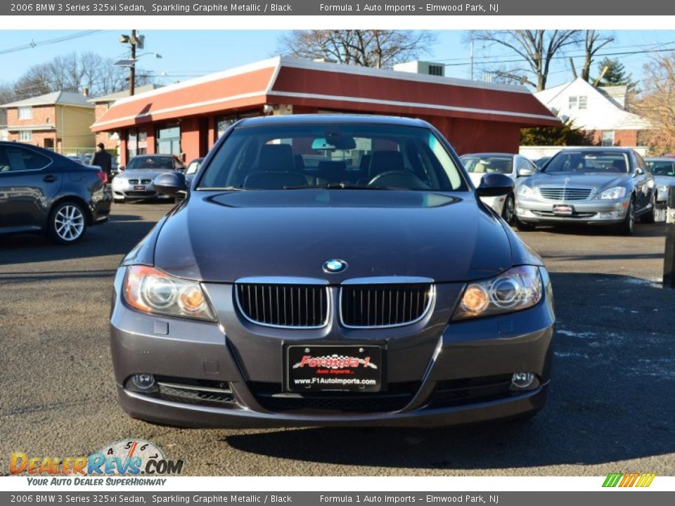 2006 BMW 3 Series 325xi Sedan Sparkling Graphite Metallic / Black Photo #2