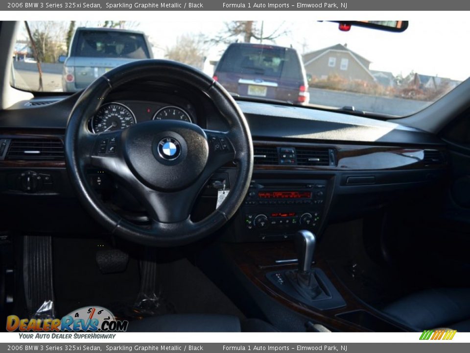 2006 BMW 3 Series 325xi Sedan Sparkling Graphite Metallic / Black Photo #8