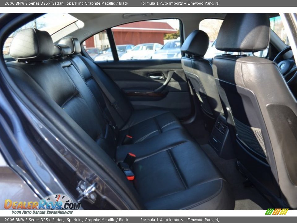 2006 BMW 3 Series 325xi Sedan Sparkling Graphite Metallic / Black Photo #11