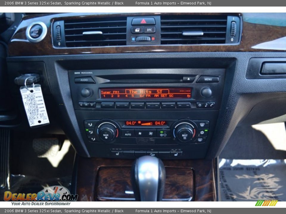2006 BMW 3 Series 325xi Sedan Sparkling Graphite Metallic / Black Photo #13