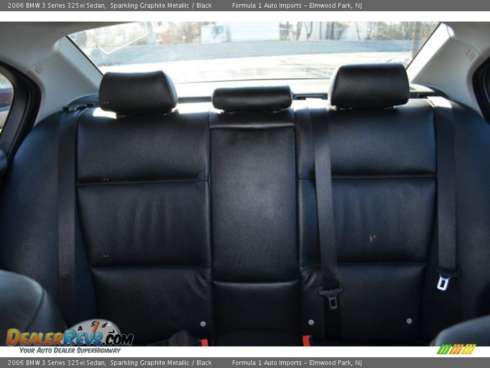 2006 BMW 3 Series 325xi Sedan Sparkling Graphite Metallic / Black Photo #15