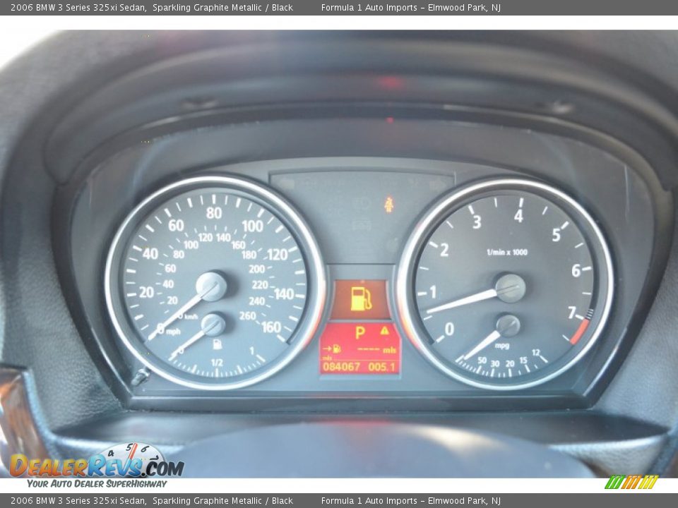 2006 BMW 3 Series 325xi Sedan Sparkling Graphite Metallic / Black Photo #23