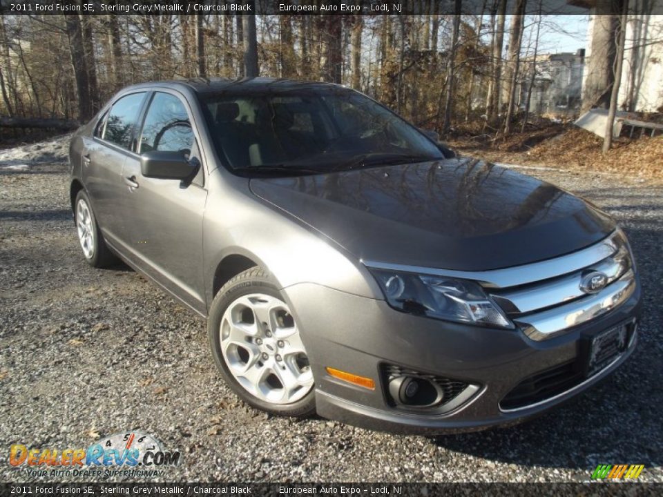 2011 Ford Fusion SE Sterling Grey Metallic / Charcoal Black Photo #2