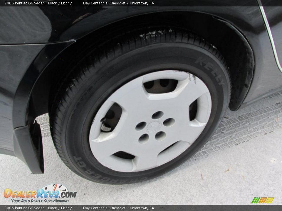 2006 Pontiac G6 Sedan Black / Ebony Photo #6