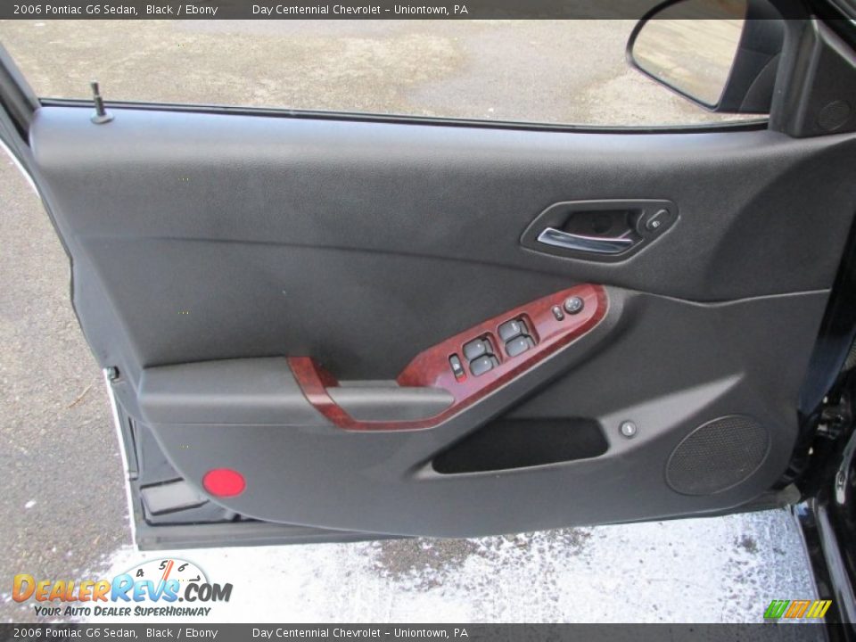 2006 Pontiac G6 Sedan Black / Ebony Photo #10