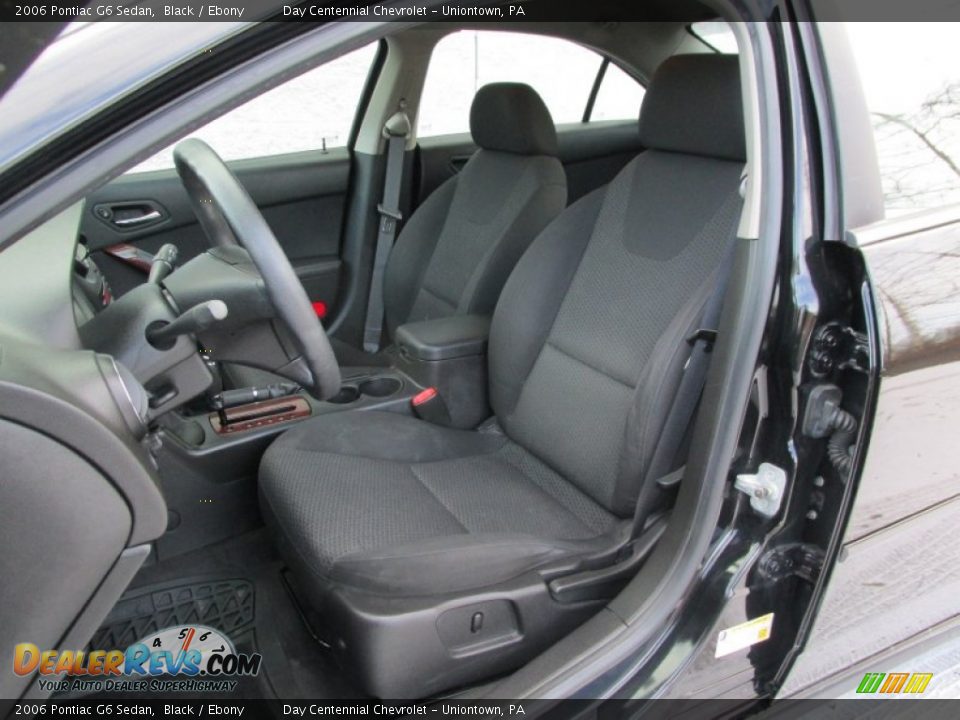 2006 Pontiac G6 Sedan Black / Ebony Photo #11