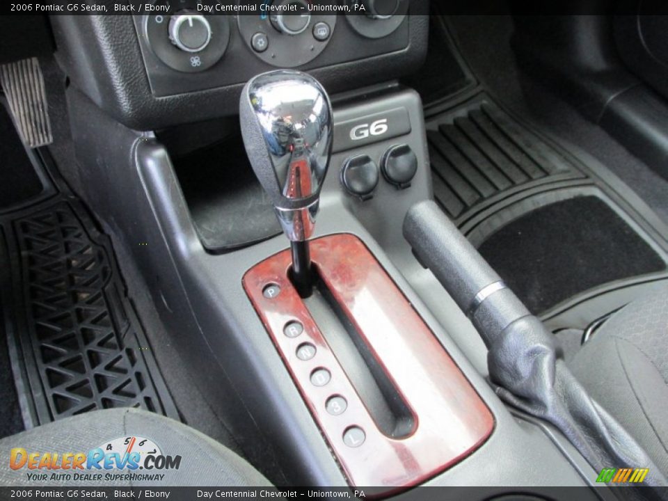 2006 Pontiac G6 Sedan Black / Ebony Photo #16