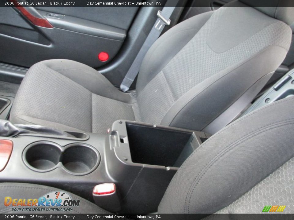 2006 Pontiac G6 Sedan Black / Ebony Photo #17