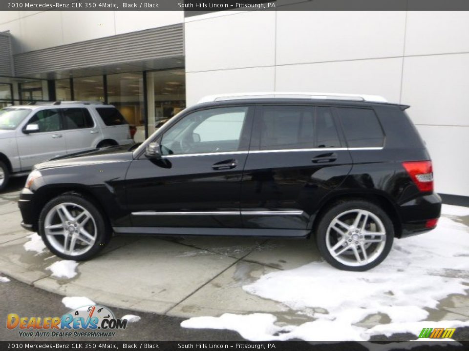 2010 Mercedes-Benz GLK 350 4Matic Black / Black Photo #2