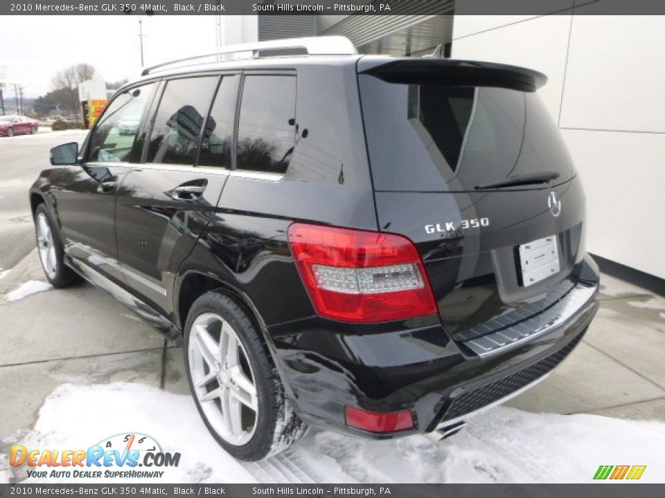 2010 Mercedes-Benz GLK 350 4Matic Black / Black Photo #3