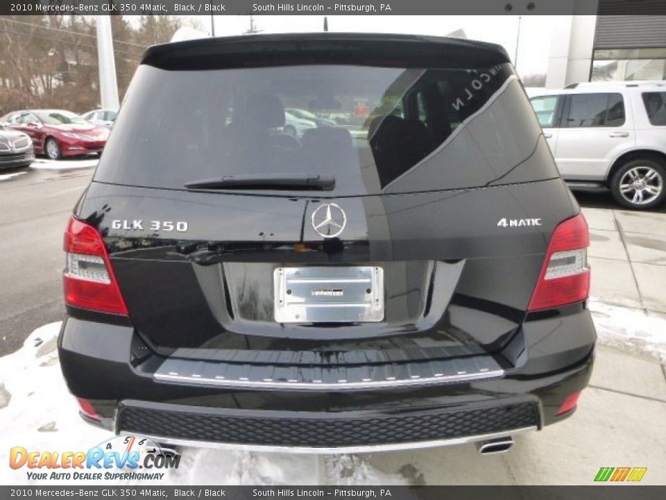 2010 Mercedes-Benz GLK 350 4Matic Black / Black Photo #4