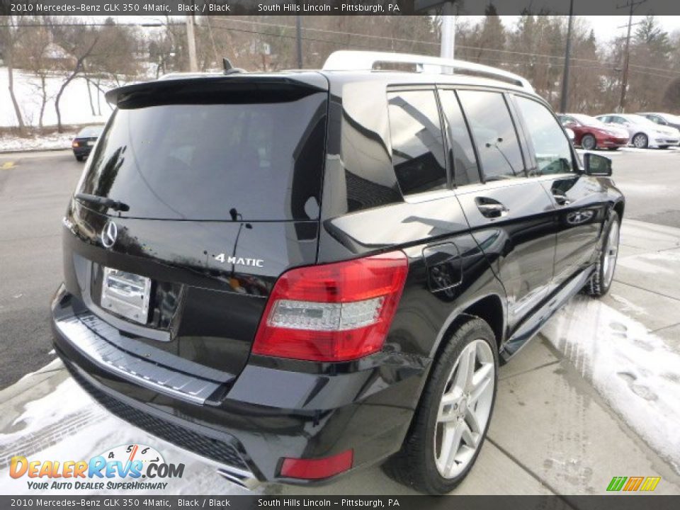 2010 Mercedes-Benz GLK 350 4Matic Black / Black Photo #5