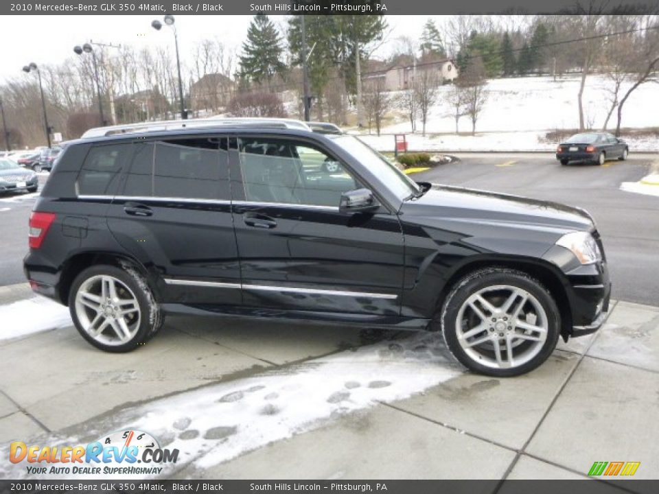 2010 Mercedes-Benz GLK 350 4Matic Black / Black Photo #6