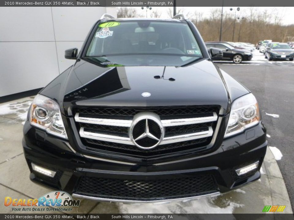 2010 Mercedes-Benz GLK 350 4Matic Black / Black Photo #8