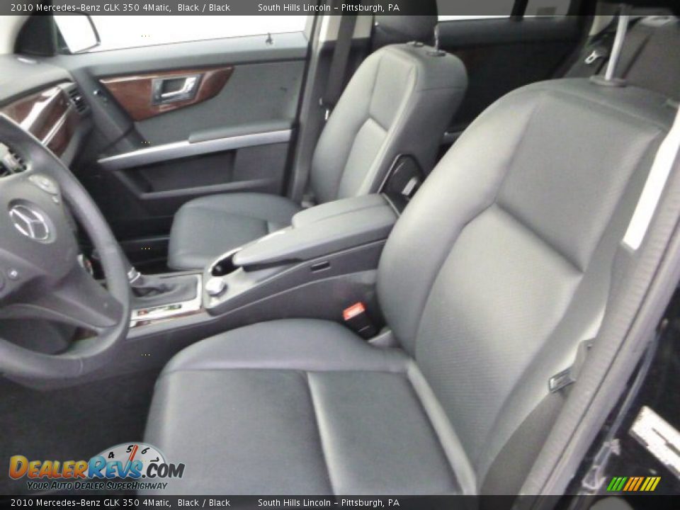 2010 Mercedes-Benz GLK 350 4Matic Black / Black Photo #14