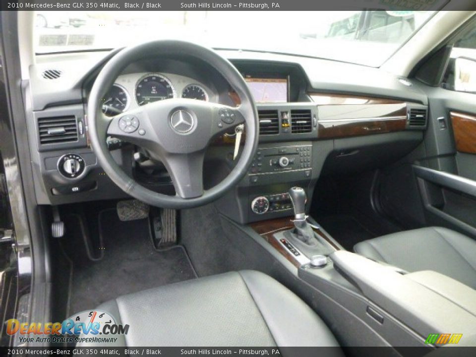 2010 Mercedes-Benz GLK 350 4Matic Black / Black Photo #16
