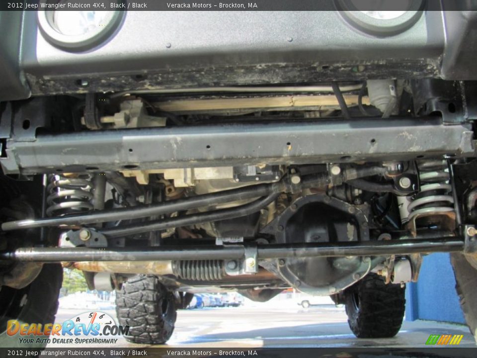 2012 Jeep Wrangler Rubicon 4X4 Black / Black Photo #10
