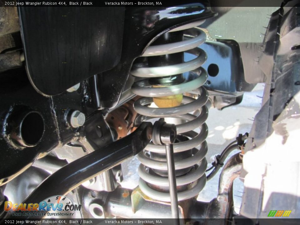 2012 Jeep Wrangler Rubicon 4X4 Black / Black Photo #11