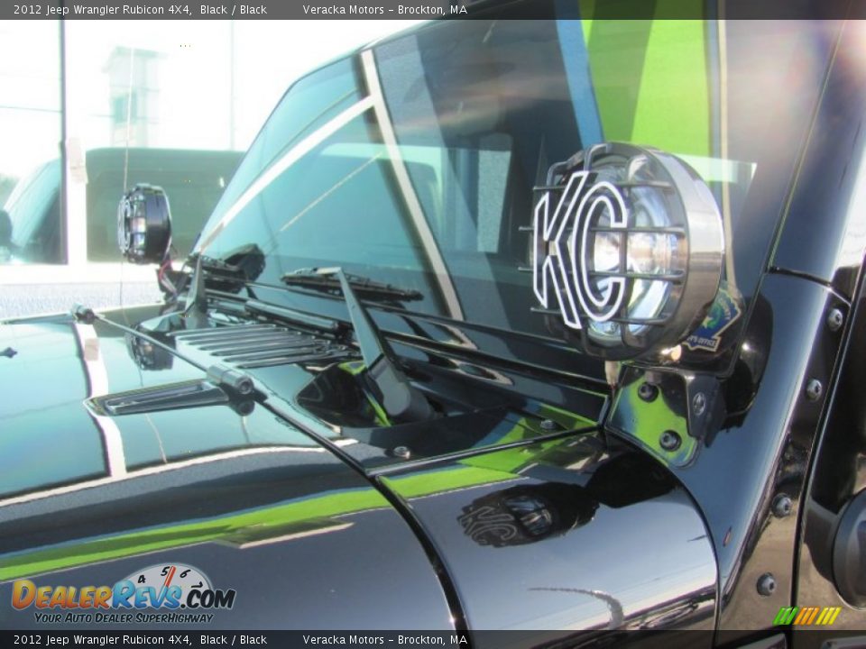 2012 Jeep Wrangler Rubicon 4X4 Black / Black Photo #12