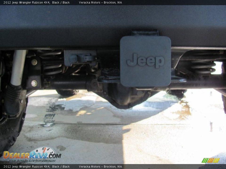 2012 Jeep Wrangler Rubicon 4X4 Black / Black Photo #14